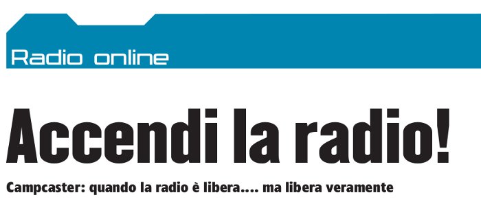 accendi la radio